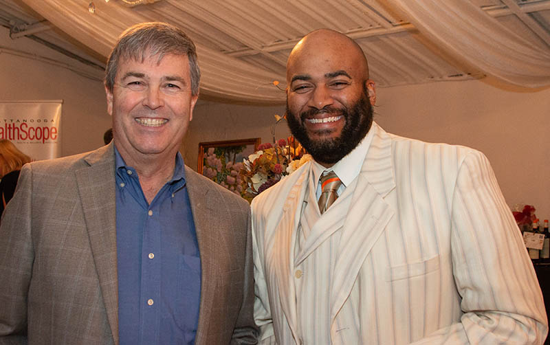 Brad Cansler and Desmond Thornton / Photo by Angela Dillard