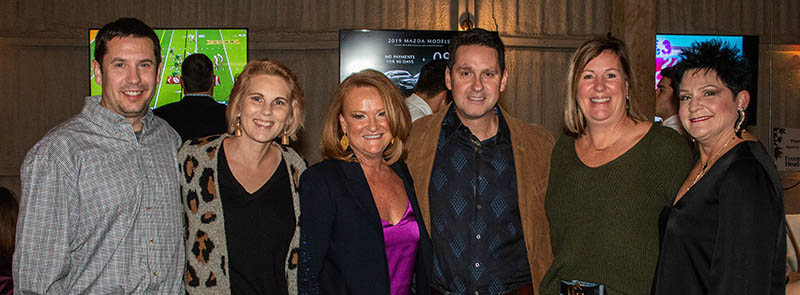 Dan & Carly Cronk, Diane Patty, Chris & Cindy Ramey and Jane Brzezienski / Photo by Angela Dillard