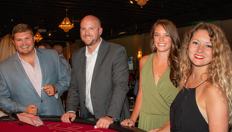 Parker Steger, Garrett Kidd, Victoria Davis and Nicole Kees / Photo by Angela Dillard