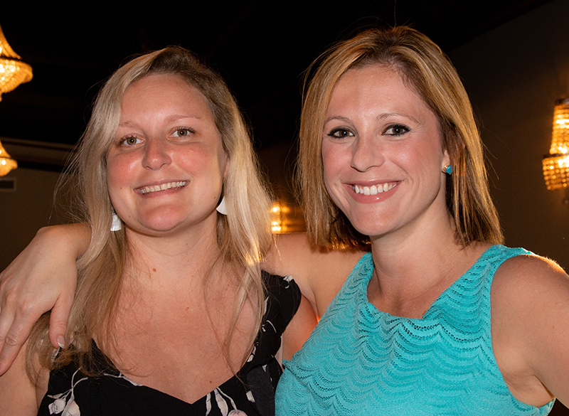 Sarah Kain and Ashley Young / Photo by Angela Dillard