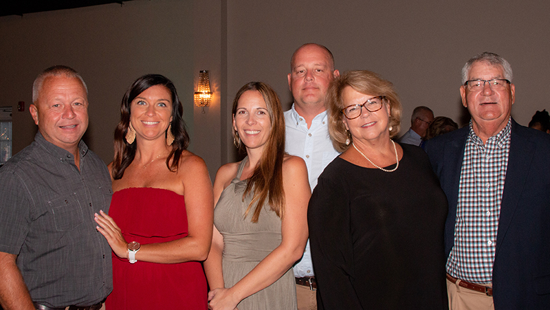 BJ Walker, Ashley Rue, April & Drew Johnson and Becky & Jim Pelfrey / Photo by Angela Dillard