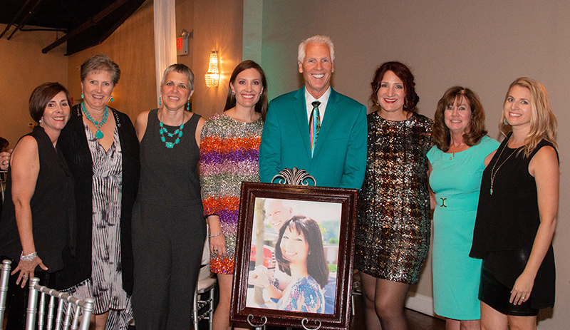 Carrie Brisendine, Nancy Hoover, Laura Davis, Ashley Spinelli, Mike Collins, Jennifer Palmer, Wanda Detwiler and Kristen Stone / Photo by Angela Dillard