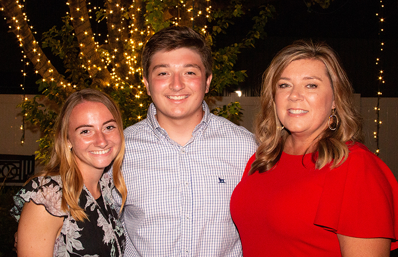 Finley Brisendine and Cooper and Mendi Hamill / Photo by Angela Dillard
