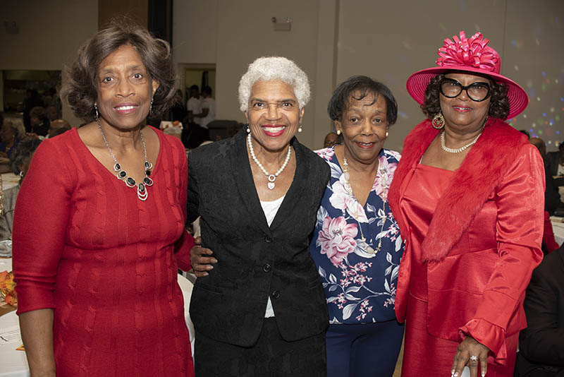 Alberta Gilbert, Vincinetta Brown, Lee Hawkins and Nellie Warren/ Photo by Michael Hampton
