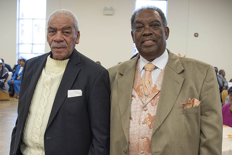 Zephyr Williams and Dr. Marshall Robinson/ Photo by Michael Hampton