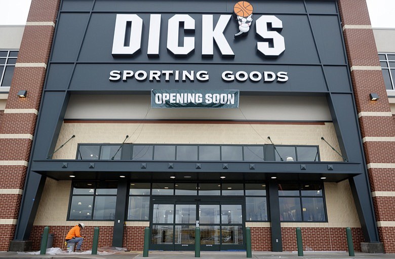 Work continues on the new Dick's Sporting Goods at Hamilton Place Mall on Tuesday, Jan. 14, 2020, in Chattanooga, Tenn. / Staff photo by C.B. Schmelter