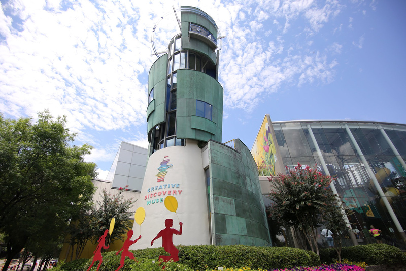 The Creative Discovery Museum is seen at 321 Chestnut Street Sunday, July 21, 2019 in Chattanooga, Tennessee.