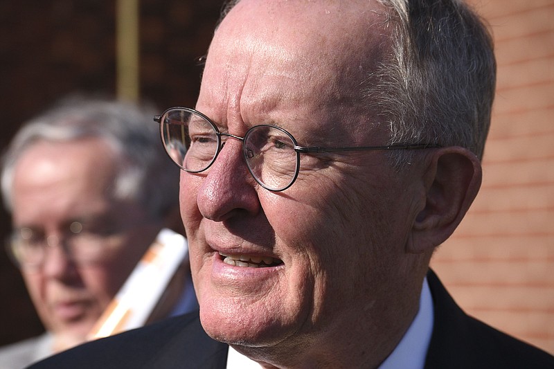 Staff File Photo By Robin Rudd / U.S. Sen. Lamar Alexander, R-Tennessee, announced late Thursday he would not vote to call witnesses in the Senate trial of President Donald Trump.