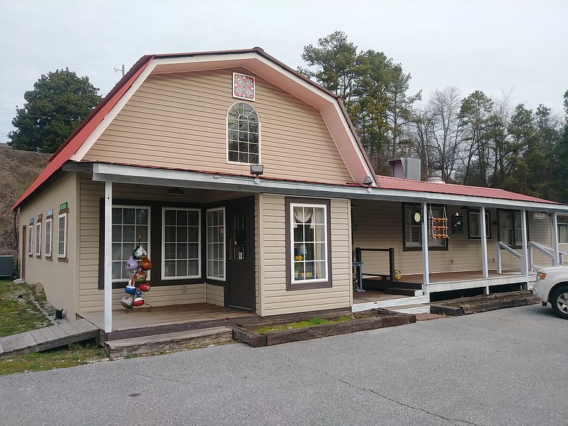 The Moody Rooster's red barn-style roof makes it stand out to passerby on Hixson Pike. / Contributed photo by Sean Braxton