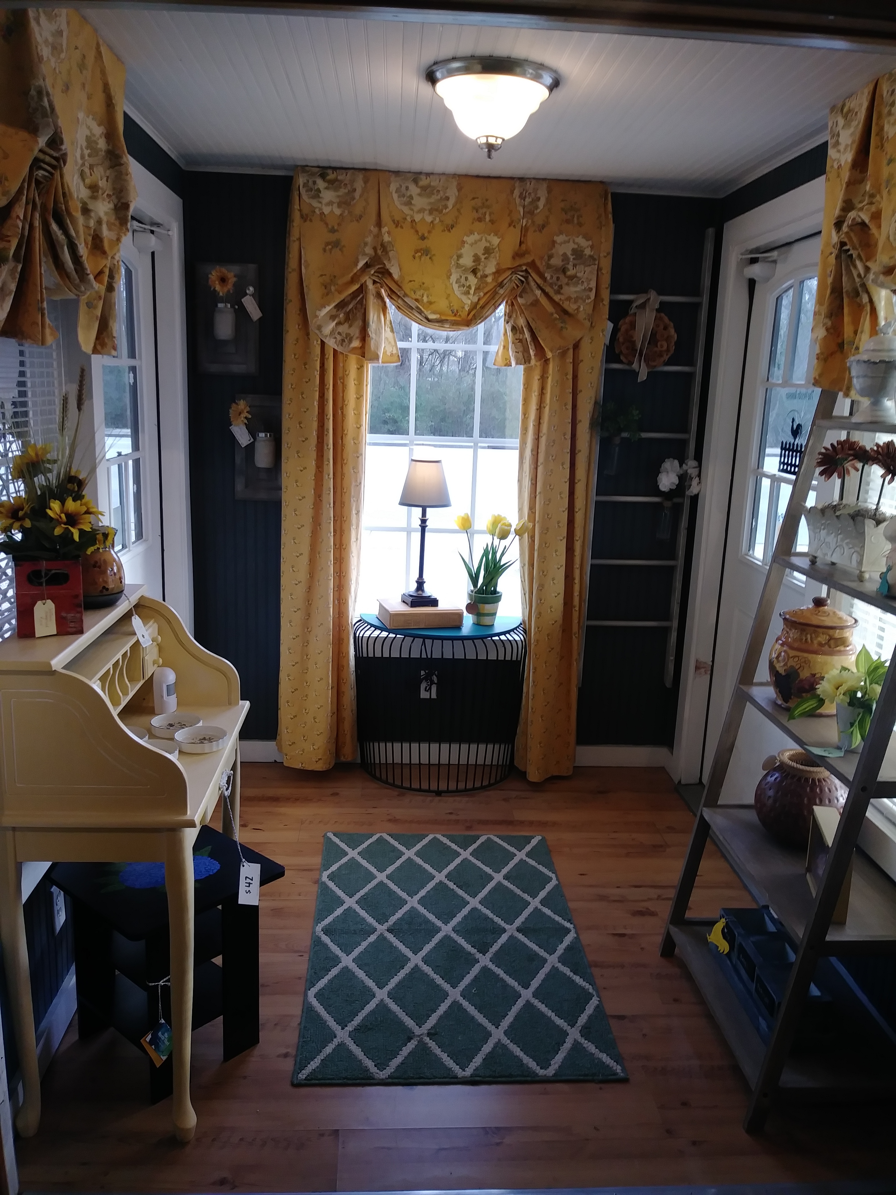 The Moody Rooster offers custom drapery and custom handcrafted furniture in addition to ready-to-purchase furniture and home decor. / Contributed photo by Sean Braxton