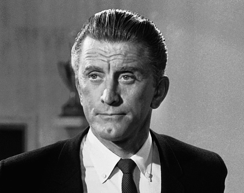 This Aug. 9, 1962, file photo shows actor Kirk Douglas in New York. Douglas died Wednesday, Feb. 5, 2020 at age 103. (AP Photo/DAB, File)