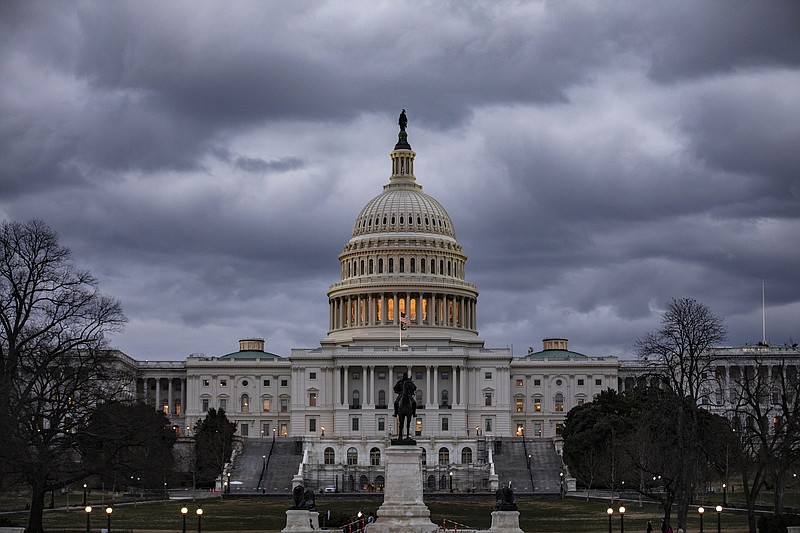 Photo by Samuel Corum of The New York Times / The U.S. Capitol in Washington on Jan. 26, 2020. The Congressional Budget Office predicted on Jan. 28 that the United States deficit will top $1 trillion annually over the next 10 years, ultimately reaching $1.7 trillion in 2030.