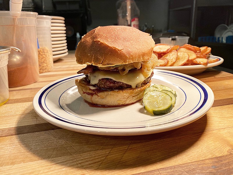 The burger at Main Street Meats is a reader favorite. / Contributed photo from Main Street Meats