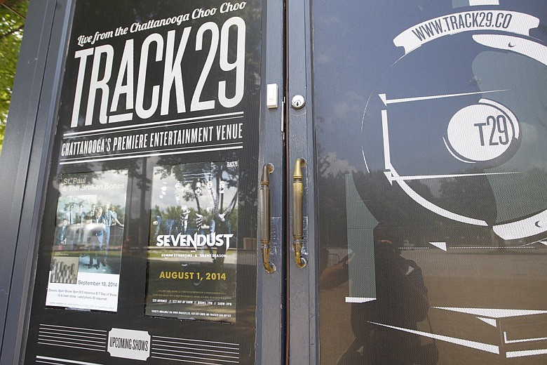 The box office of Track 29 is seen Wednesday, June 25, 2014, in Chattanooga, Tenn. / Staff file photo