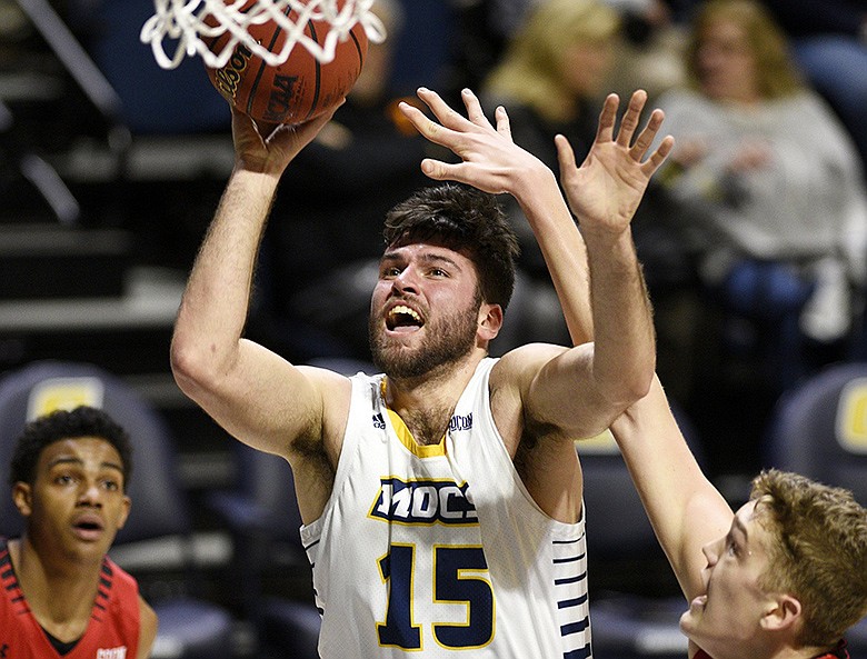 Staff file photo by Robin Rudd / UTC's Ramon Vila and the Mocs will face UNC Greensboro in a SoCon tournament quarterfinal Saturday in Asheville, N.C.