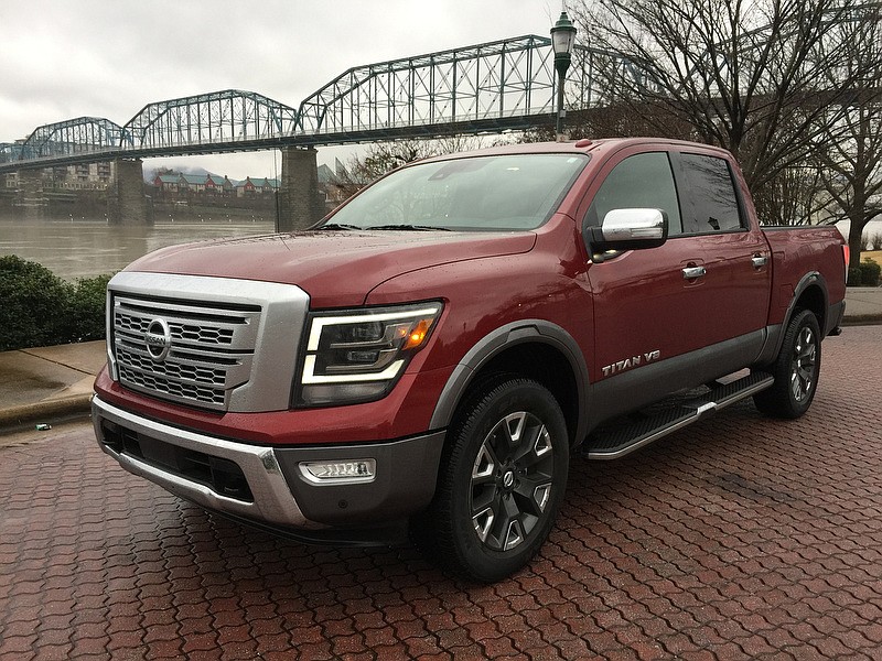 Test Drive: 2020 Nissan Titan now has standard 400 horsepower V-8 ...