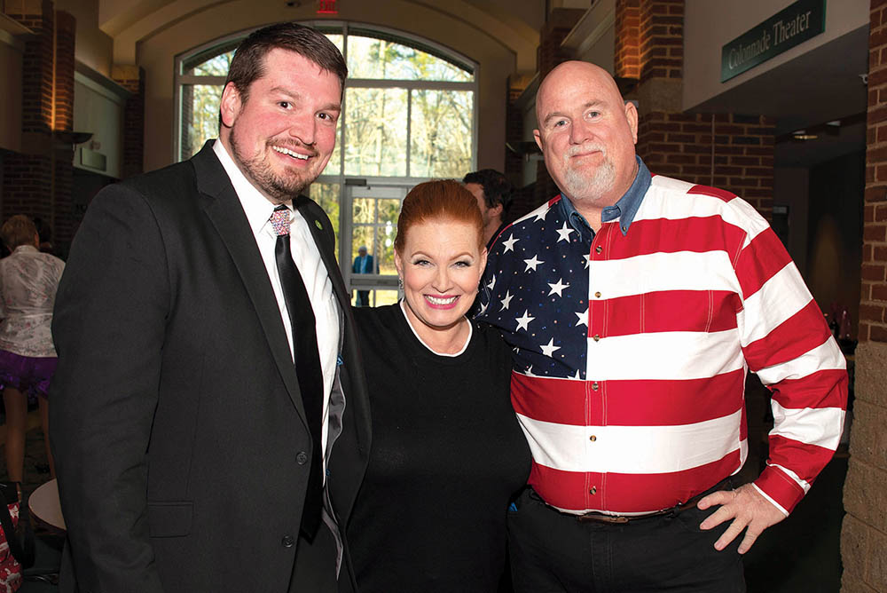 Andrew Dinsmore, Tammy Harrelson and Charlie Lamar/ Photo by Michael Hampton