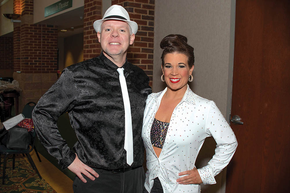 Brad Denton and Denise Kiser/ Photo by Michael Hampton