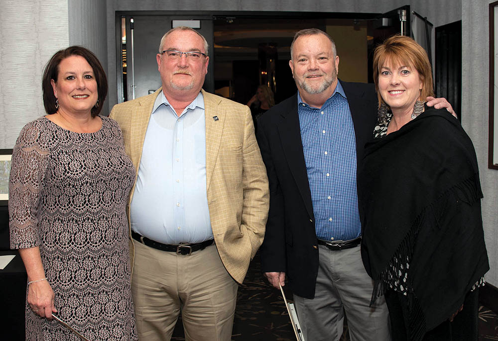 Sherry & James Bullard, Greg Petree and Dee Jeffryes/ Photo by Michael Hampton