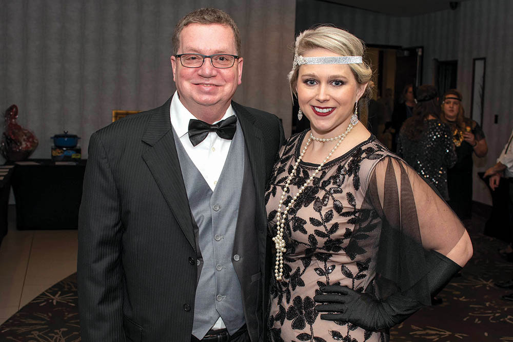 Don McArtor and Jennifer Valk/ Photo by Michael Hampton