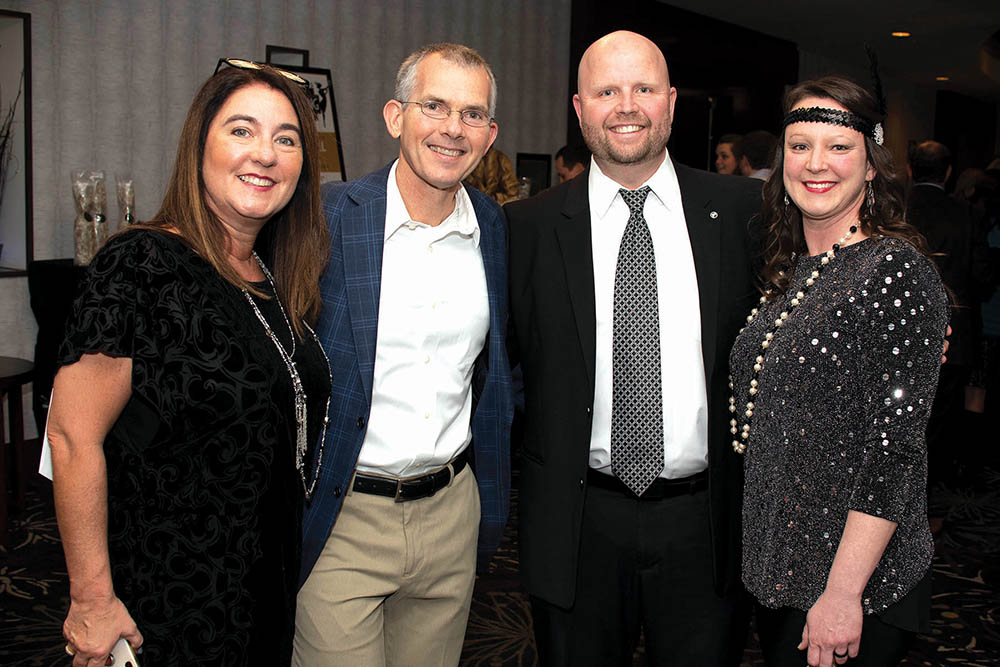 Beth & Rusty Gray and Craig & Michelle Miller/ Photo by Michael Hampton