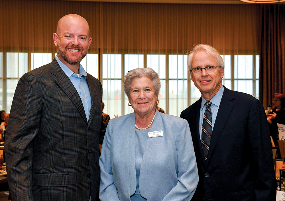 Chuck Chitty, Pam Ladd and Andrew McGill/ Photo by Mark Gilliland