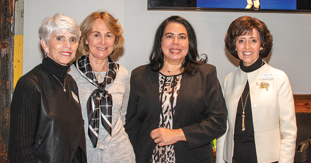 Barbie Standefer, Pat Daniel, Dominique Brandt-Shephard and Linda Thompson/ Photo by Angela Dillard