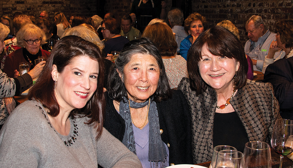 Heather Brewster, Jay Ku and Sandra Hawes/ Photo by Angela Dillard