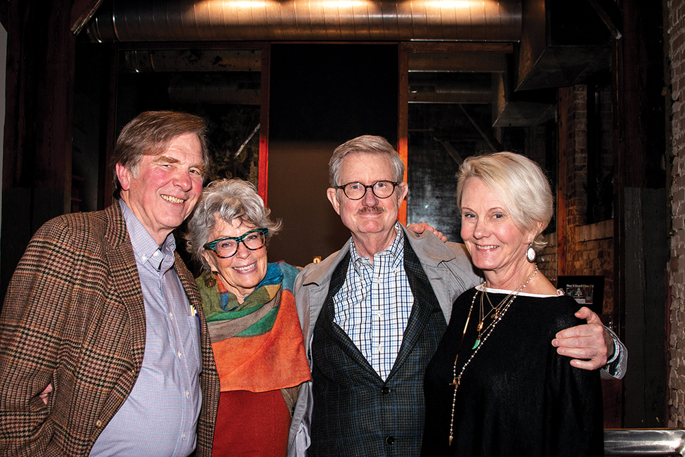 Paul & Emily Campbell, Viston & Roses Taylor/ Photo by Angela Dillard