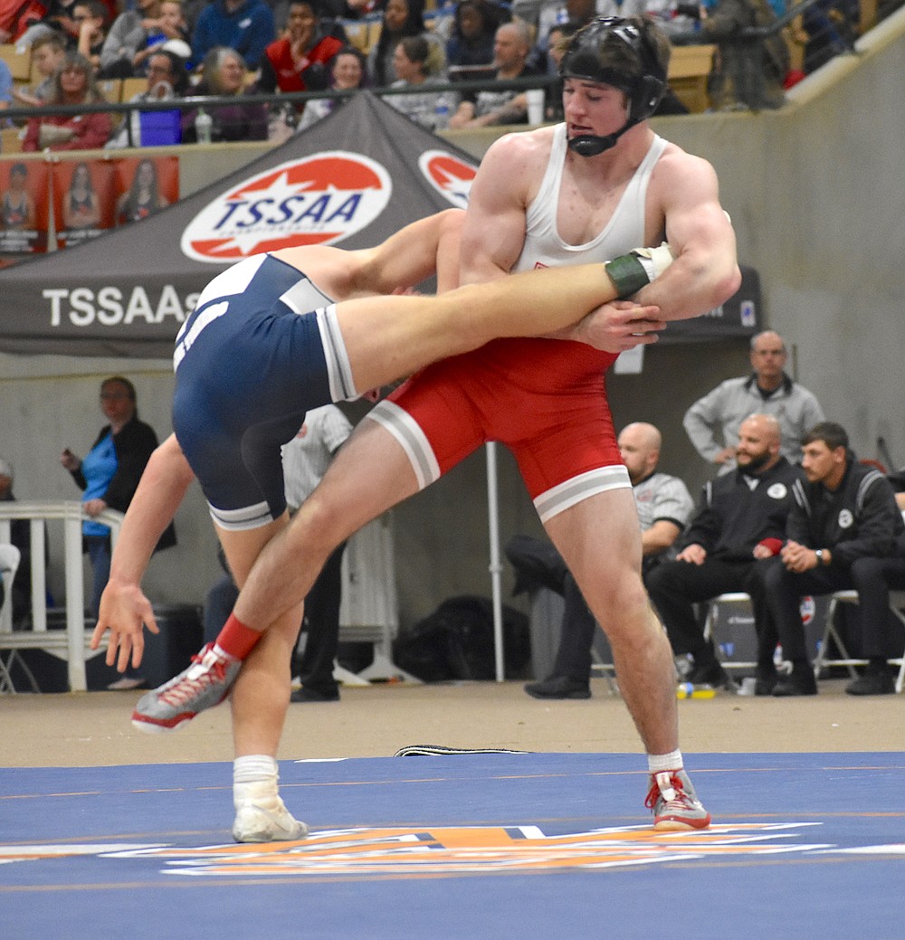 2020 TSSAA wrestling state traditional tournament finals Chattanooga