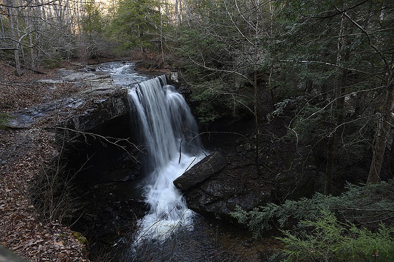 Grundy County's Laurel Falls flows in this 2017 photo. / Staff file photo