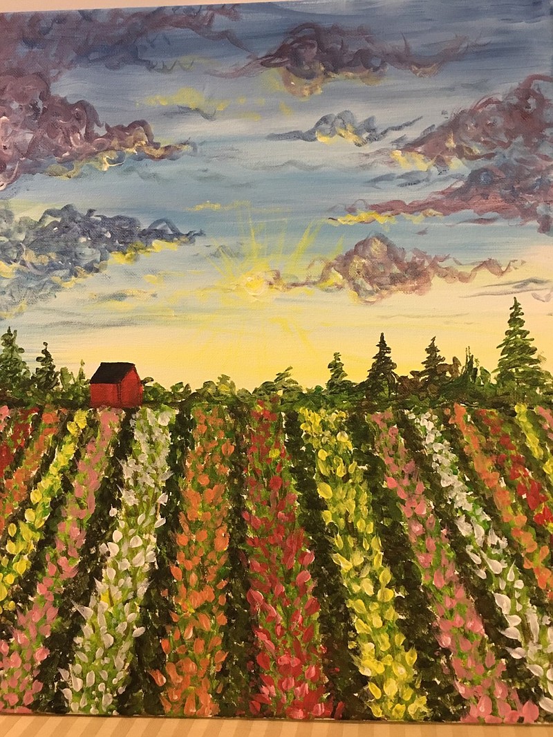 Artist Kati Schmidt will lead a Painting For a Purpose art class on Feb. 27, from 5:30 to 8 p.m. at the 6th Cavalry Museum, 6 Barnhardt Circle in Fort Oglethorpe, Georgia. / 6th Cavalry Museum Contributed Image