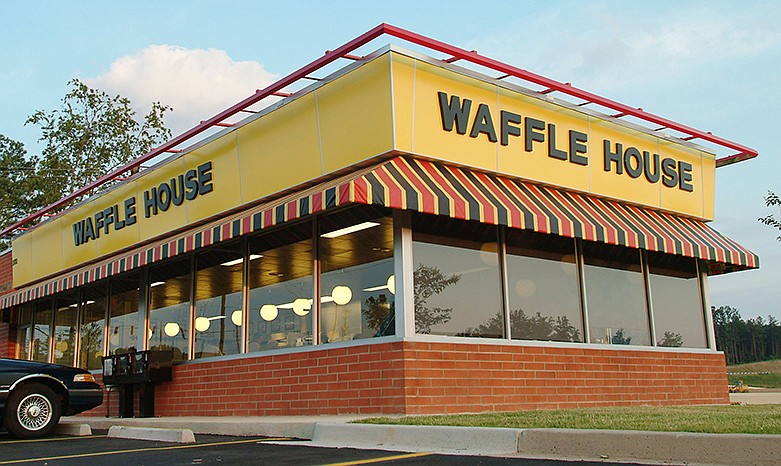 This undated photo released by Waffle House in 2006 shows a Waffle House restaurant in Atlanta.  (AP File Photo/Waffle House)