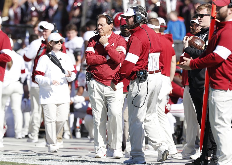 Alabama photo by Kent Gidley / Alabama is scheduled to begin its 14th spring under Nick Saban with a Friday afternoon workout. The Crimson Tide will have next week off due to spring break.