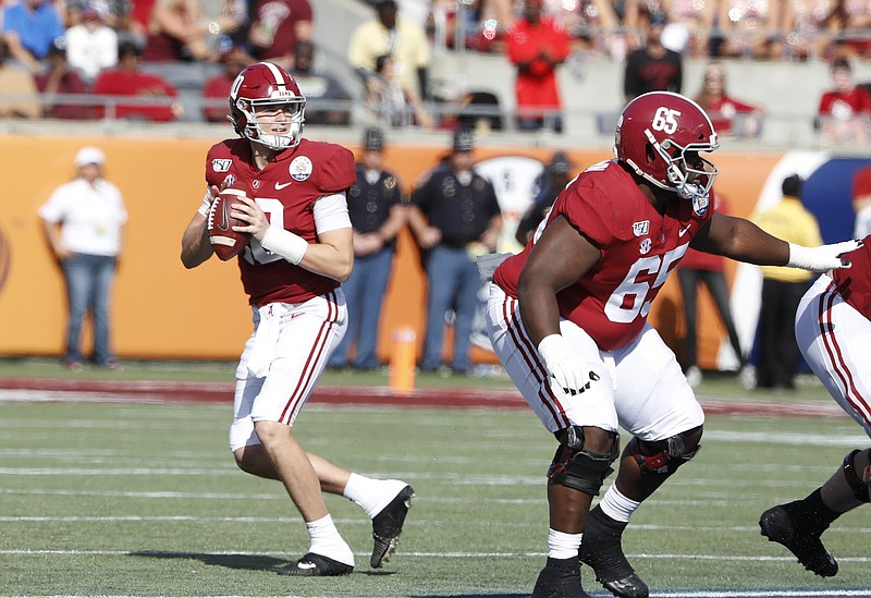 University of Alabama photo / Alabama quarterback Mac Jones will have to wait a little longer before spring practice can start for the Crimson Tide.