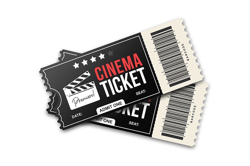 Movie ticket tile / photo courtesy of Getty Images