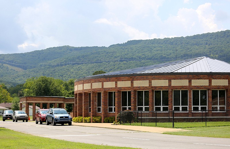 Staff photo by Erin O. Smith / Lookout Valley Elementary, located at 701 Browns Ferry Road, was photographed on Friday, August 2, 2019 in Chattanooga, Tennessee.
Writer: 	EOS