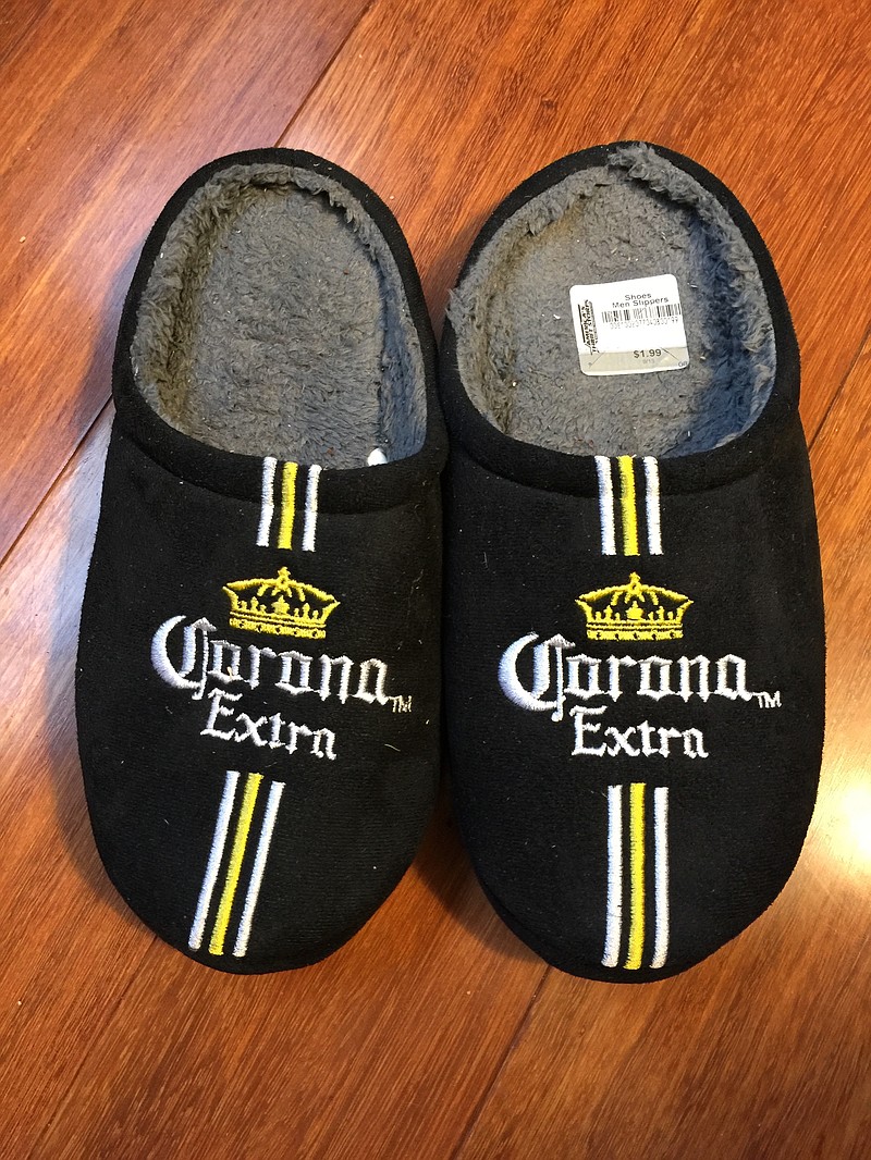 Homebound Zooming, Corona slippers work shoes and another week