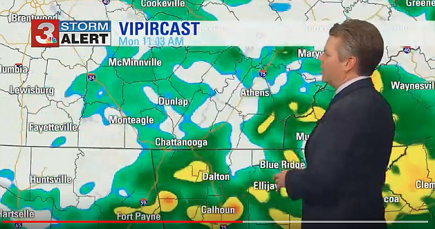 Heavy rain and flood advisory in effect for Chattanooga area this week ...