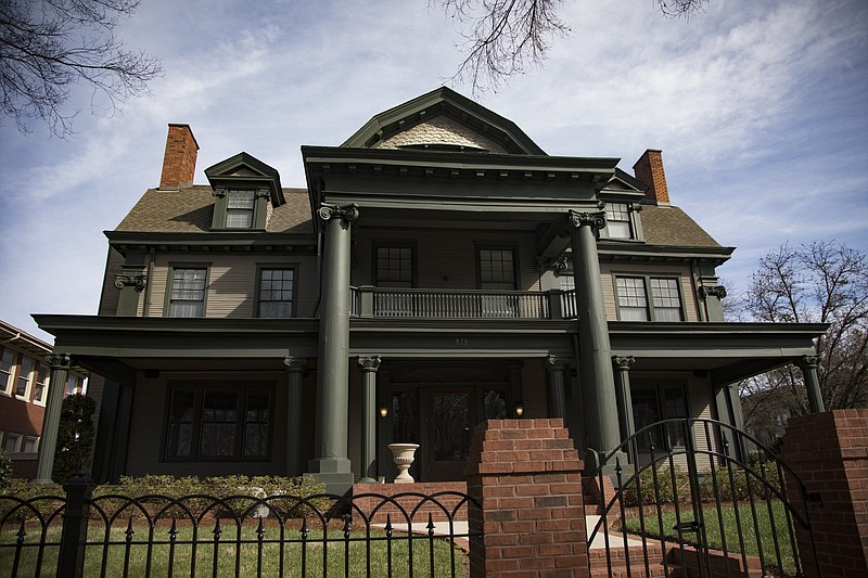 Staff photo by Troy Stolt / The 120-year-old Millburn house, located at 525 E Fourth street, as seen on Saturday, Feb. 15, 2020 in Chattanooga, Tenn.