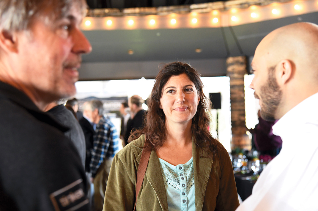 Photography by Mark Gilliland / Trey Wheeler, Sara Gowin and Matt Lyle attend Chattanooga Design Studio's City Celebration 2020 luncheon.