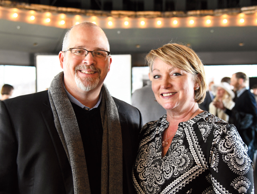 Photography by Mark Gilliland / Craig Peavy and Tonya Gentry attend Chattanooga Design Studio's City Celebration 2020 luncheon.