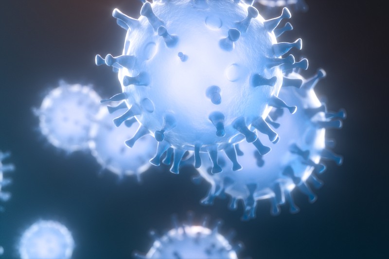 Coronavirus tile / photo courtesy of Getty Images