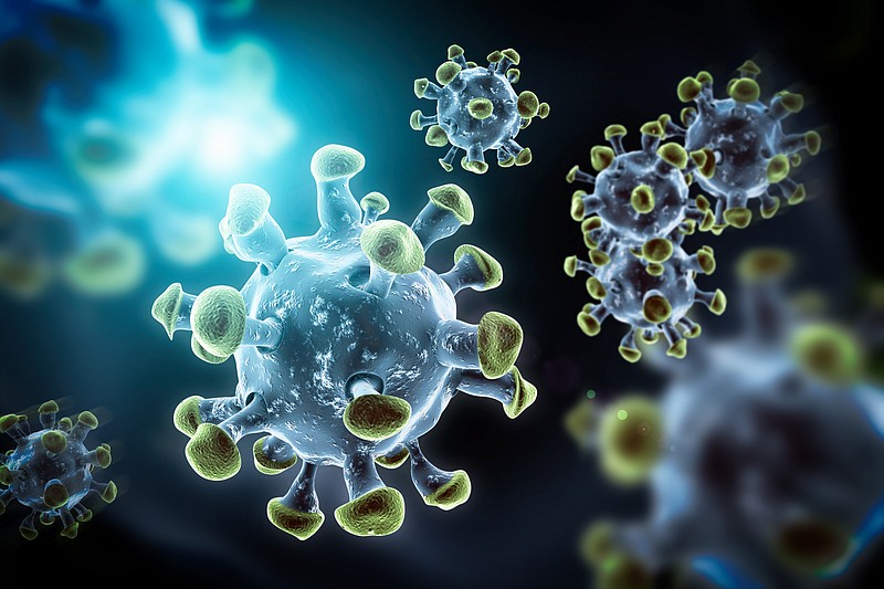 Coronavirus tile / photo courtesy of Getty Images