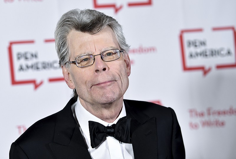 FILE - This May 22, 2018 file photo shows Stephen King at the 2018 PEN Literary Gala in New York. With independent bookstores shut down nationwide, a new online seller is offering help. In January, Andy Hunter launched Bookshop.org. Simon & Schuster is adding buy buttons for Bookshop.org to all of its websites and promoting Bookshop through emails and elsewhere online. It also has enlisted numerous authors, among them Stephen King, Susan Orlean and Jason Reynolds, to get the word out about Bookshop on social media and elsewhere. (Photo by Evan Agostini/Invision/AP, File)


