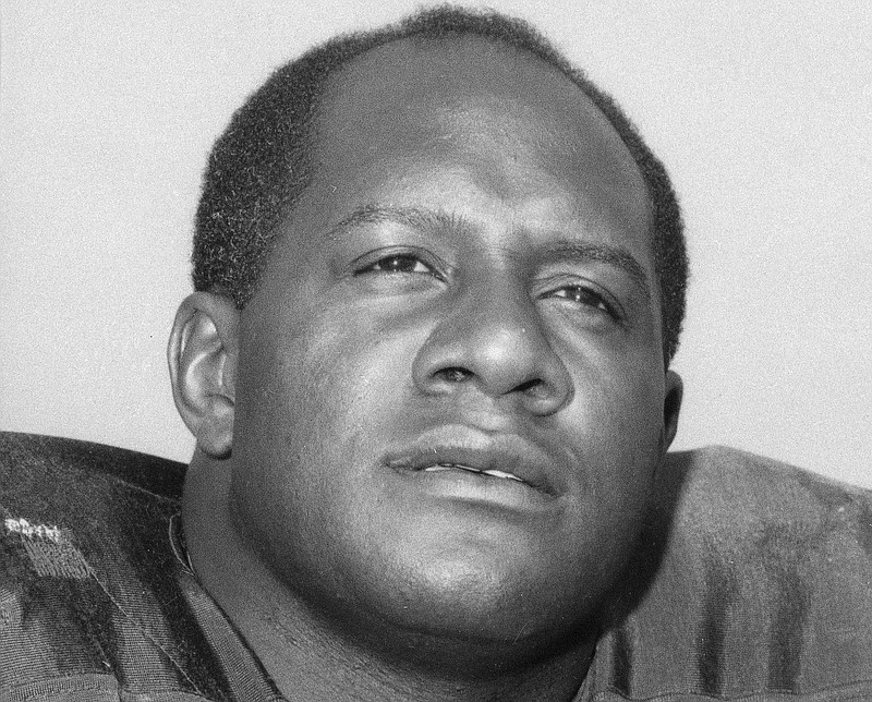 AP photo / Green Bay defensive end Willie Davis, shown in 1966, was inducted into the Pro Football Hall of Fame career that included helping the Packers win the first two Super Bowls.