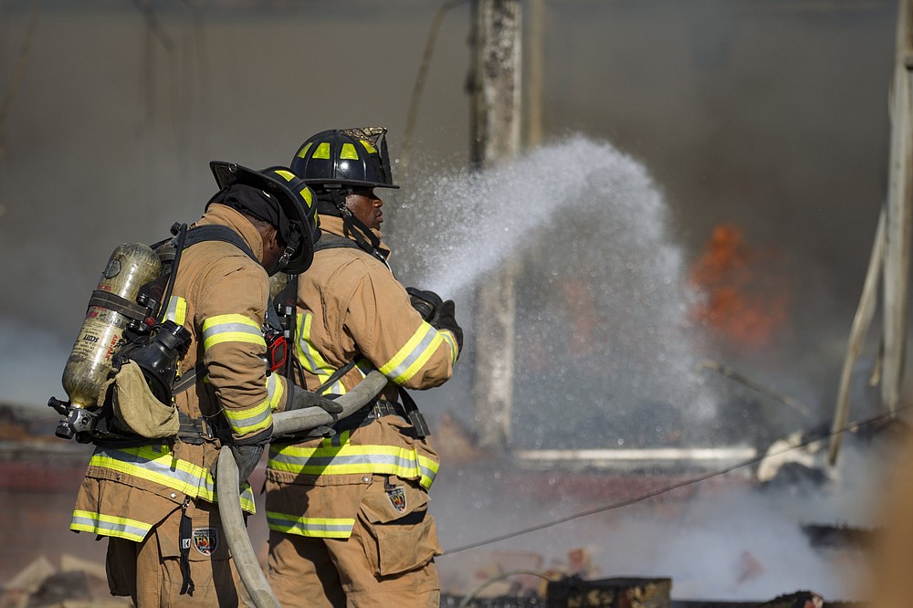 McFarland Avenue building fire in Rossville, Georgia | Chattanooga ...