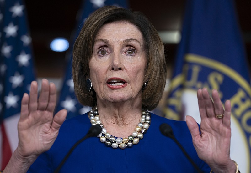 Associated Press File Photo / Speaker of the House Nancy Pelosi, D-California, who held up stimulus checks for Americans while trying to attach a liberal wish list to the relief legislation, recently showed off her kitchen and ice cream selection while many unemployed sought food from food banks.