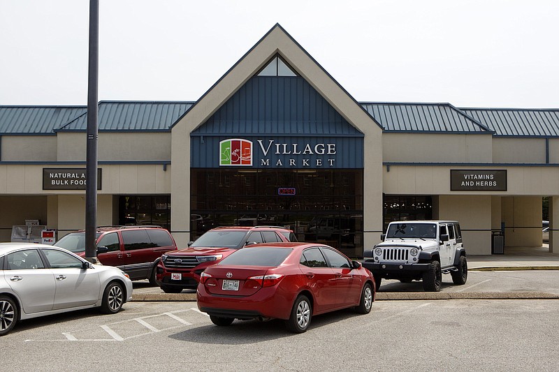 Staff photo by C.B. Schmelter / The Village Market is seen on Friday, March 27, 2020 in Collegedale, Tenn.