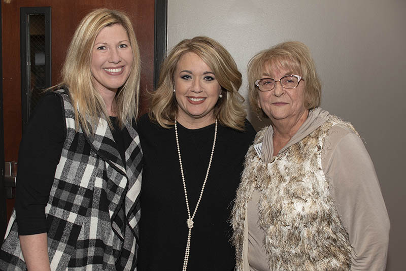 Katie Harris, Sherry Rose and Yvonne Morgan / Photo by Michael Hampton